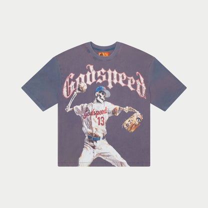 GOD SPEED Strike I T-Shirt (Navy wash)