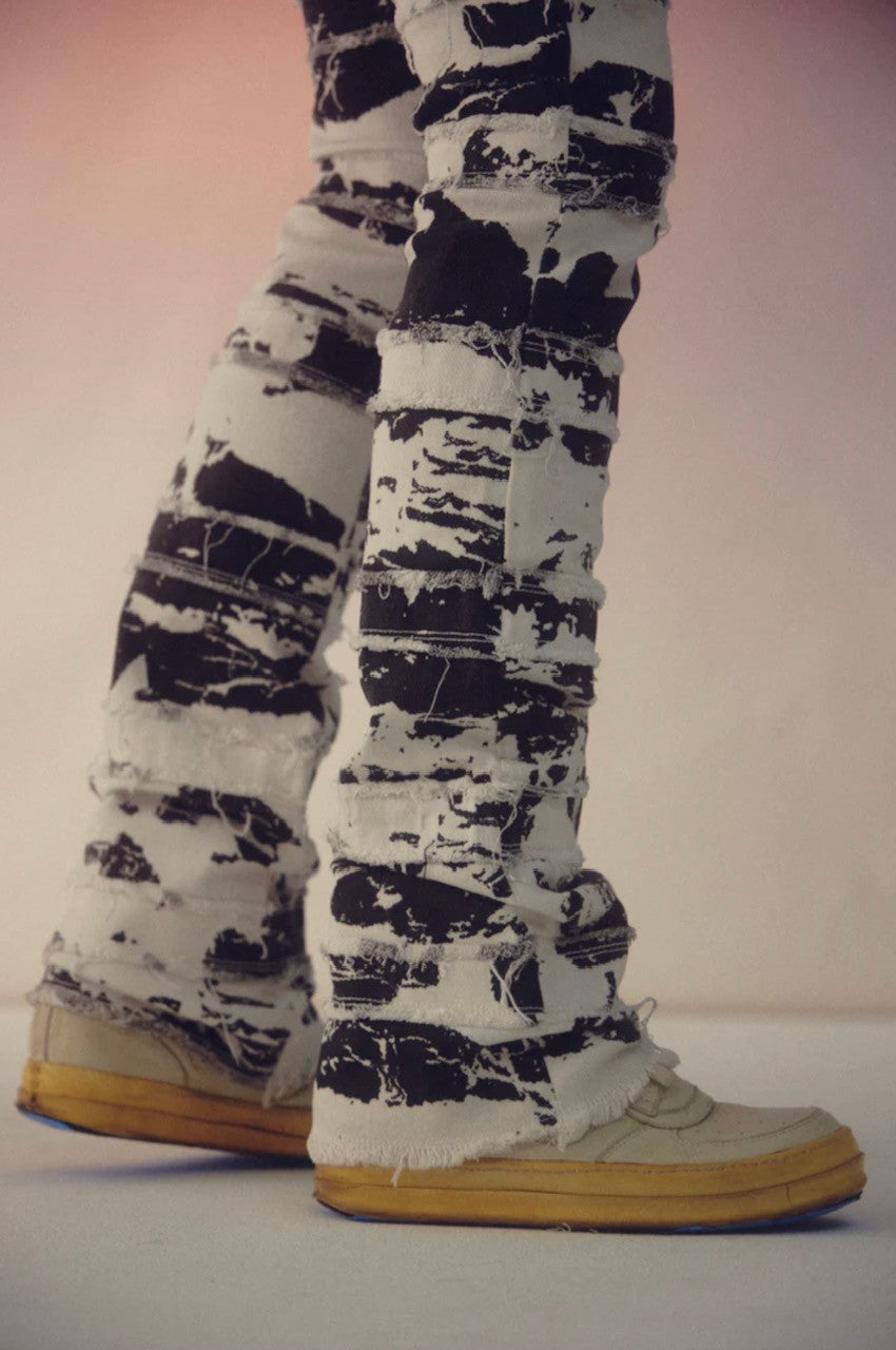 EMBELLISH STACK JEANS 'ACE'