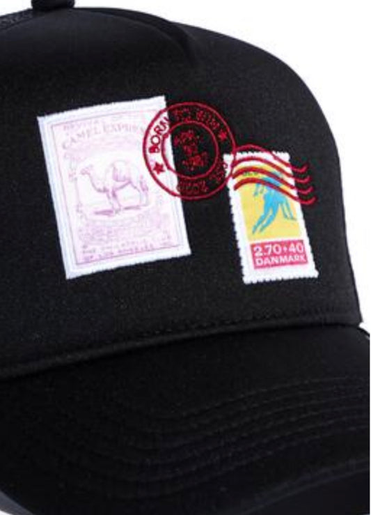 POSTAL TRUCKER BLACK-REF313