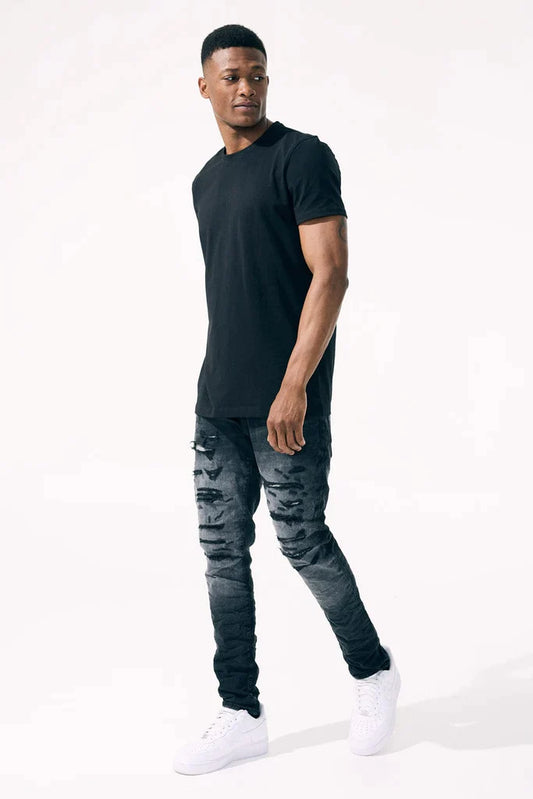 JORDAN CRAIG SEAN FIT (SLIM TAPERED FIT) 'INDUSTRIAL BLK' JS1095