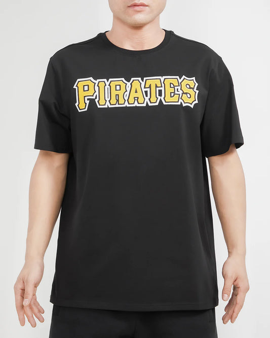 PRO STANDARD Pittsburgh Pirates Tackle Twill Sj Tee (LPP136162)-BLK