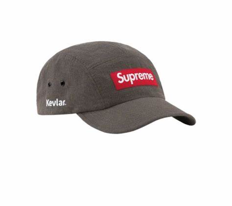 SUPREME KEVLAR CAMP CAP GREY