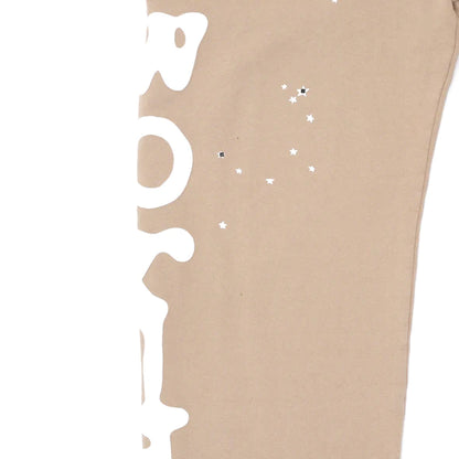 SP5DER  BELUGA SAND SWEATPANTS