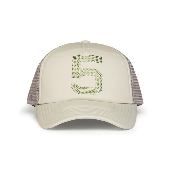 SP5DER SLATE GREY "5" TRUCKER