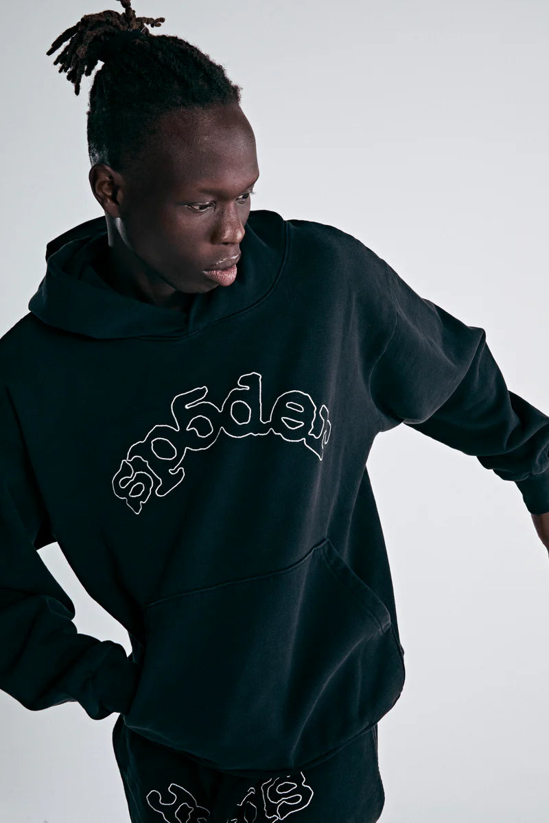 SP5DER OG LOGO HOODIE 'BLACK'