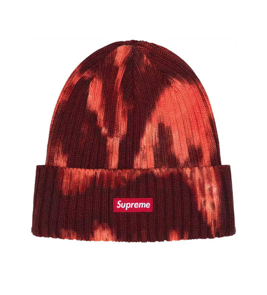 SUPREME OVERDYED BEANIE SPLATTER AR