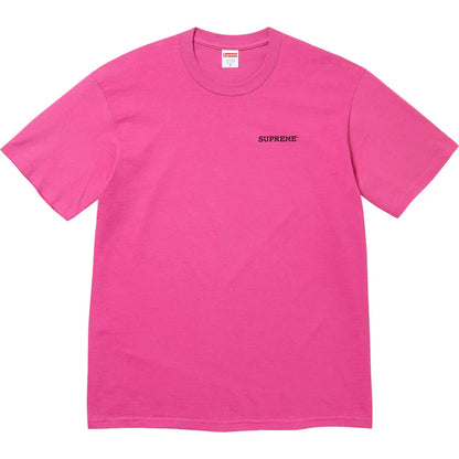 SUPREME PATCHWORK TEE PINK