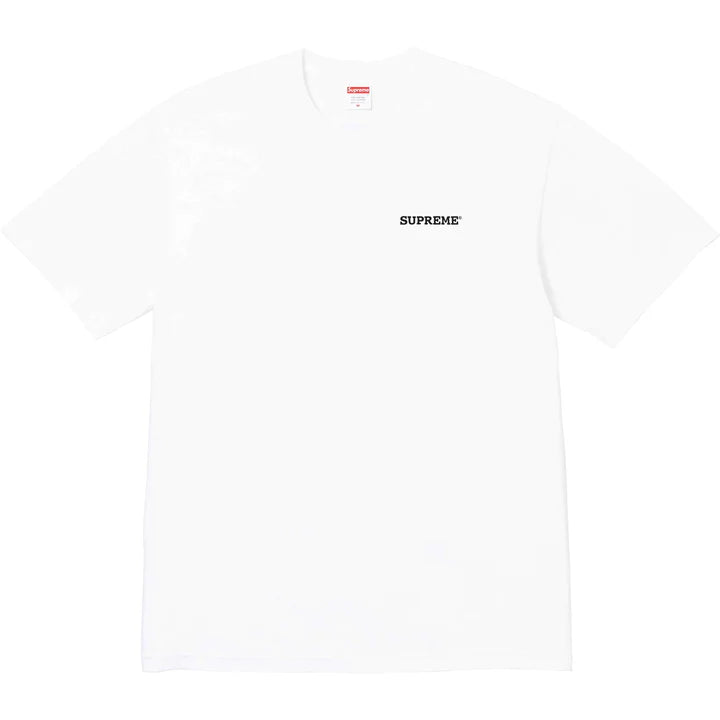 SUPREME PATCHWORK TEE WHITE