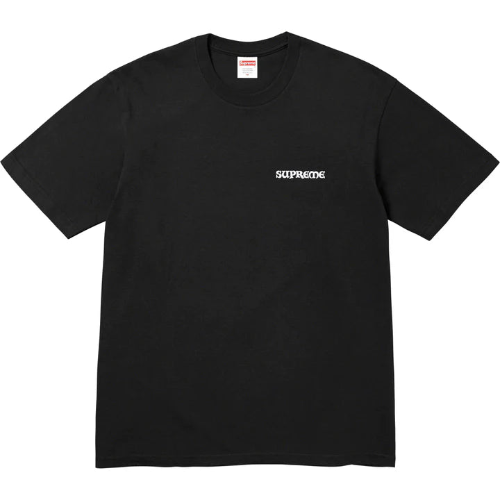 SUPREME WORSHIP TEE 'BLACK'