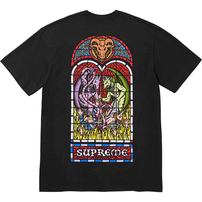 SUPREME WORSHIP TEE 'BLACK'