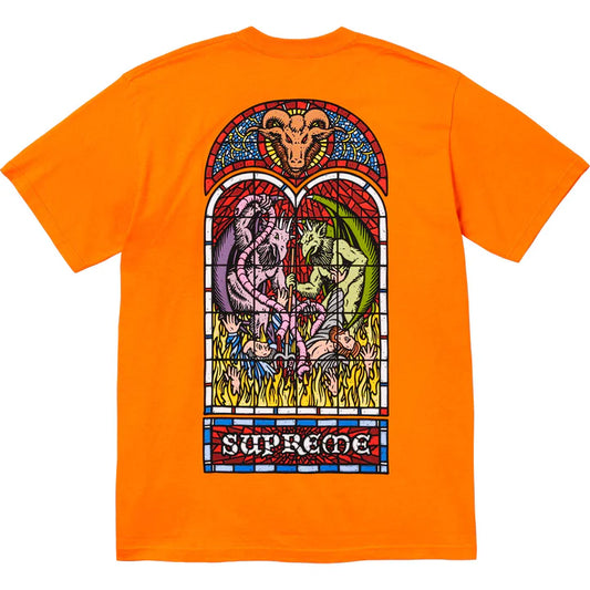 SUPREME WORSHIP TEE 'ORANGE'