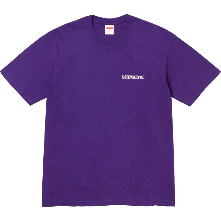 SUPREME WORSHIP TEE 'PURPLE'