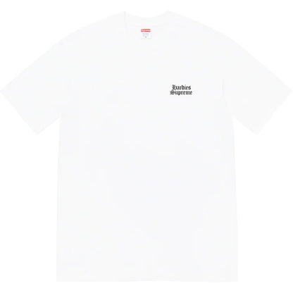 SUPREME HARDIES DOG TEE WHITE