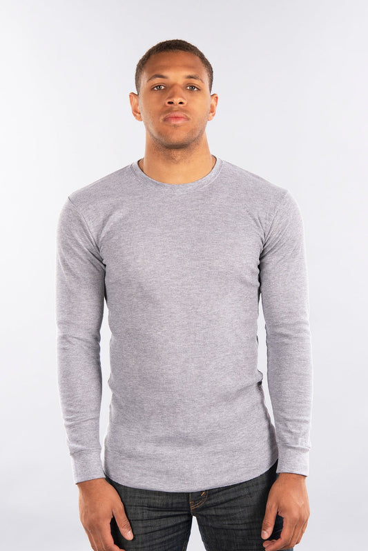 CITYLAB FITTED THERMAL SHIRT 'HEATHER GRAY' TH0209