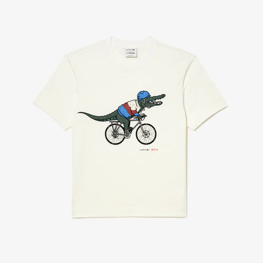 Men’s Lacoste x Netflix Organic Cotton T-Shirt