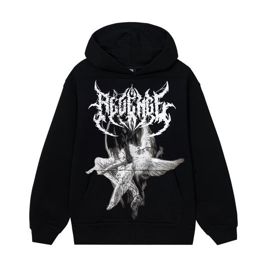 REVENGE FALLEN ANGEL HOODIE BLACK