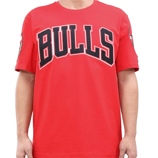 PRO STANDARD CHICAGO BULLS CLASSIC CHENILLE SJ TEE (BCB151539) RED