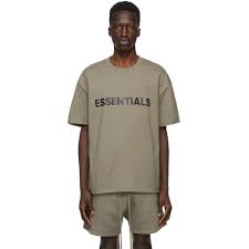 Fear of God Essentials TAUPE T-Shirt