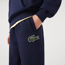 Lacoste Unisex Organic Cotton Fleece Sweatpants 'NAVY' XH0075 51 F9F