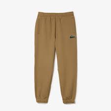 Lacoste Unisex Organic Cotton Fleece Sweatpants 'BROWN' XH0075 51 SIX