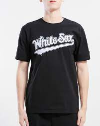 PRO STANDARD CHICAGO WHITE SOX TACKLE TWILL SJ TEE (LCW135723)-BLK