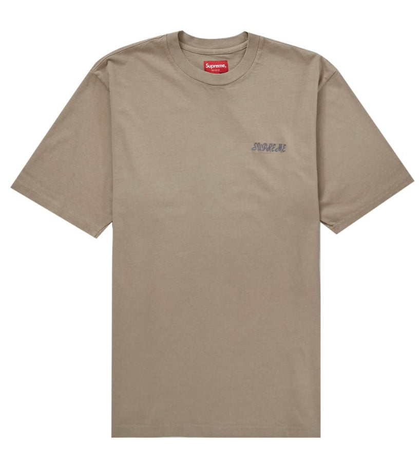 SUPREME WASHED SCRIPT S/S T-SHIRT