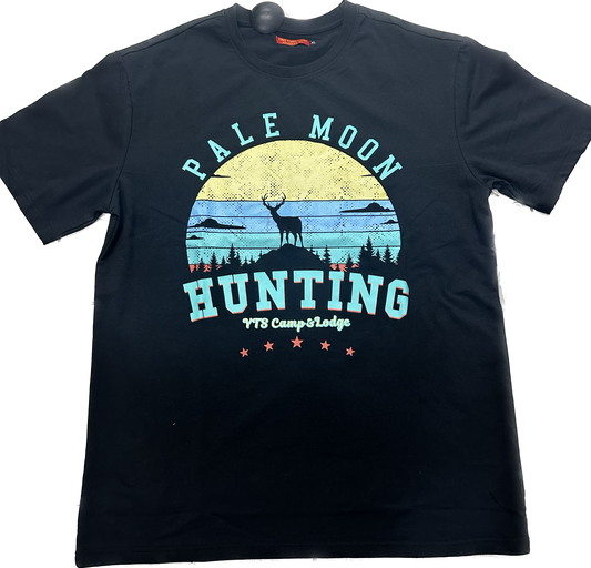 PALE MOON LODGE TEE BLACK