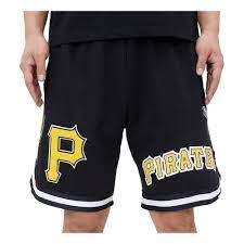 PRO STANDARD PITTSBURGH PIRATES CLASSIC WOVEN SHORT (LPP336803)-BLK