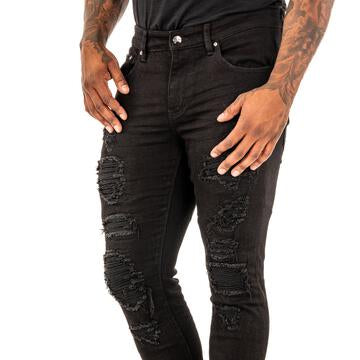 ESNTL LAB SKINNY JEANS "DISTINCT" (LAB1016JB)