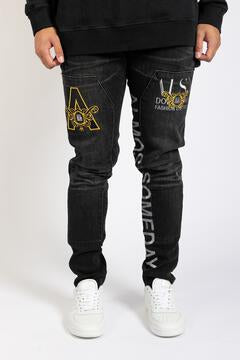 ALMOST SOMEDAY JEANS District Jean (BLACK)