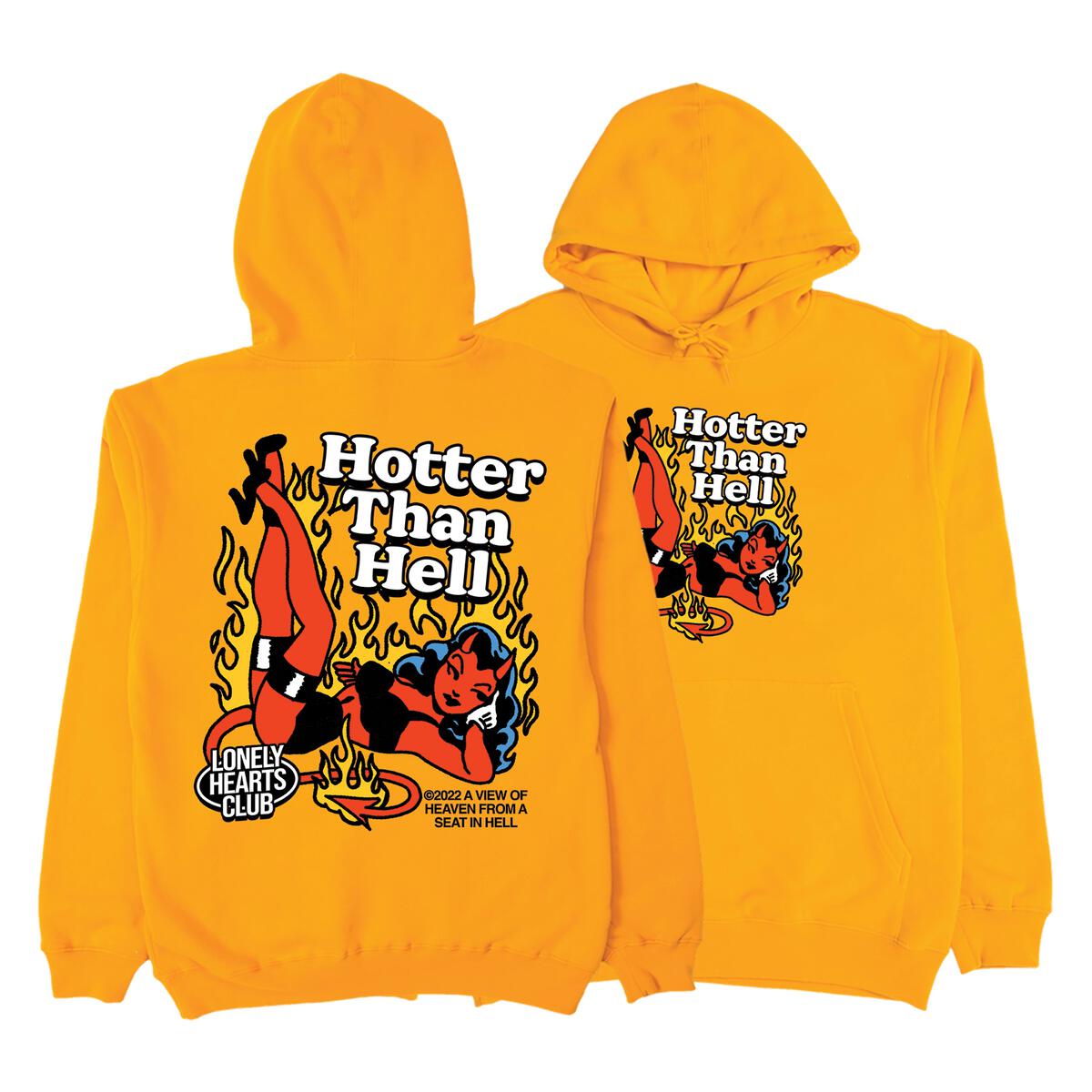 Hotter Than Hell Hoodie (H0051)