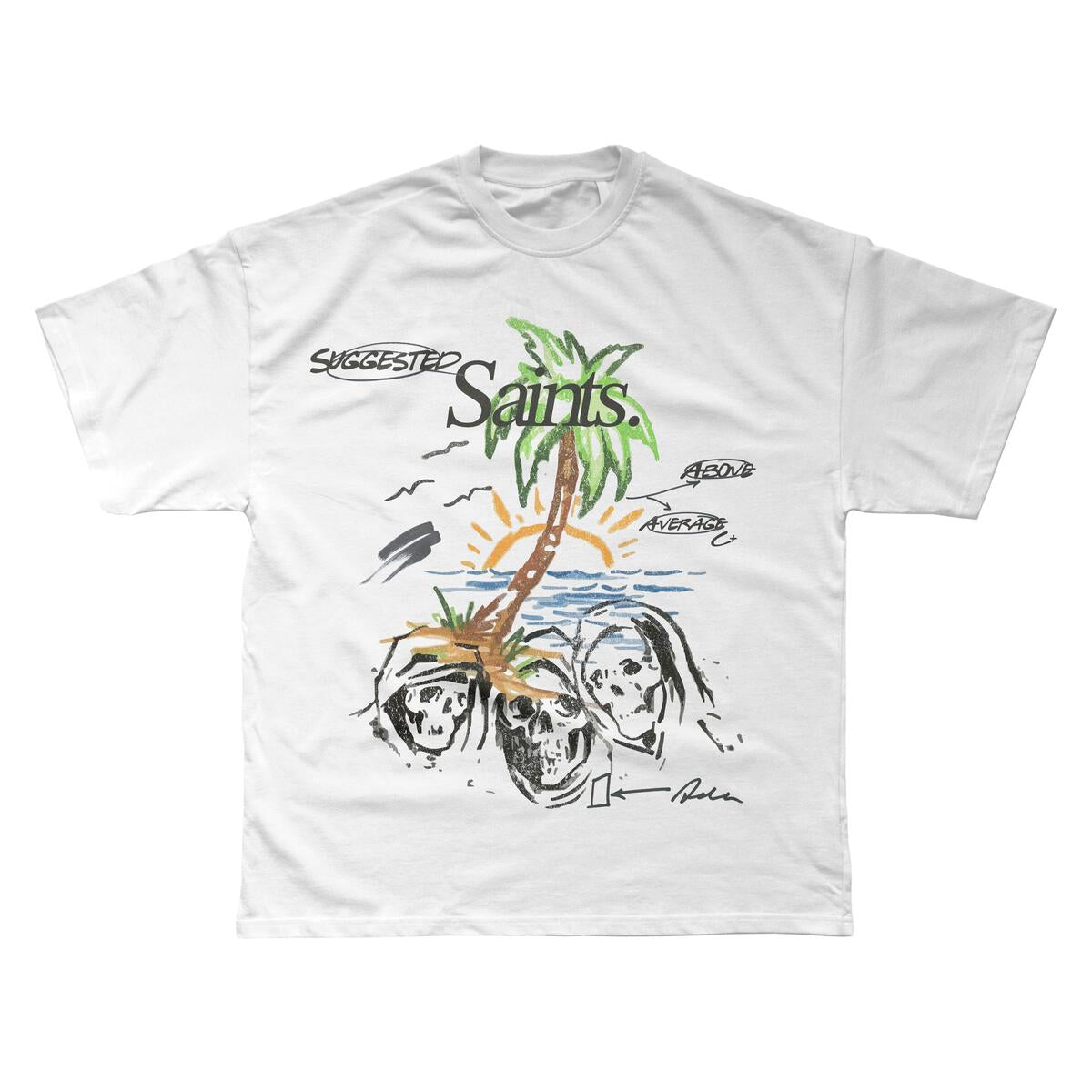 SAINTS ISLAND TEE (SS-ISLAND) WHITE