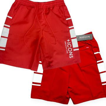 HUDSON +ICON NYLON 3 ZIP SHORT (386)