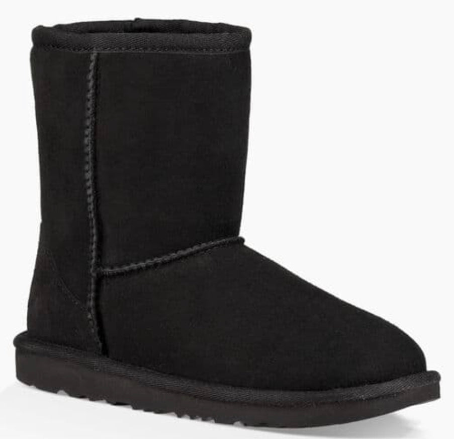 UGG-CLASSIC II KIDS-BLACK