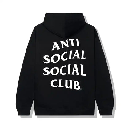 Anti Social Social Club Straight To Voicemail Hoodie Black