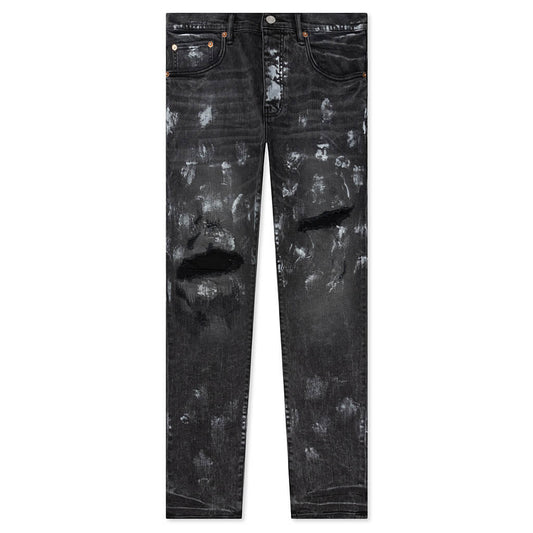 PURPLE JEANS P001-SBWE122 SUPER BLACK WEFT REPAIR