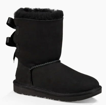 UGG-BAILEY BOW II KIDS-BLACK