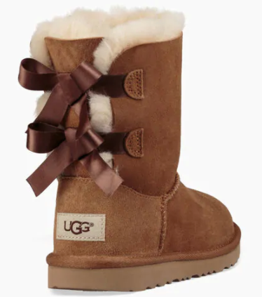 UGG-BAILEY BOW II KIDS-CHESTNUT