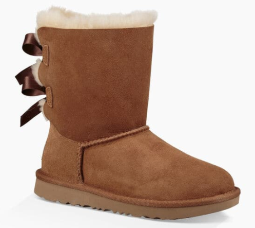 UGG-BAILEY BOW II KIDS-CHESTNUT