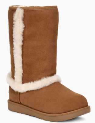 UGG-HADLEY II WATER PROOF TALL BOOT KIDS-CHESTNUT