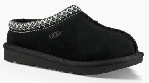 UGG-TASMAN II SLIPPER KIDS-BLACK