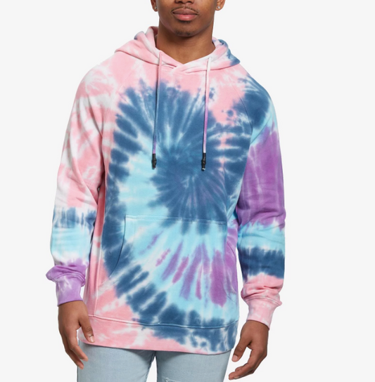 TIE DYE HOODIES (COTTON CANDY)-JORDAN CRAIG