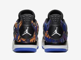 Jordan 4 Retro Black Rush Violet (GS) BQ9043-005