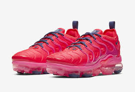 Nike Air VaporMax Plus Bright Crimson Pink Blast (W) CU4907--600