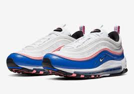 Nike Air Max 97 White Game Royal Pink Gaze 921826-107