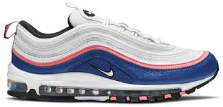 Nike Air Max 97 White Game Royal Pink Gaze 921826-107