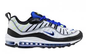 Nike Air Max 98 White Black Racer Blue 640744-103