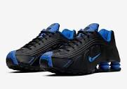 Nike Shox R4 Black Game Royal 104265-053