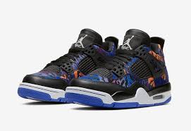 Jordan 4 Retro Black Rush Violet (GS) BQ9043-005