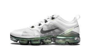 Nike Air VaporMax 2019 Premium White Platinum Tint Lime Blast AT6810-100